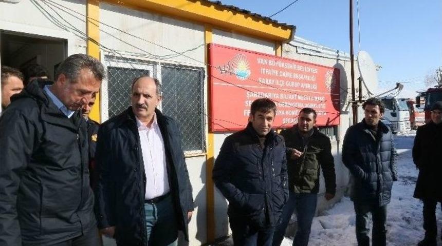 Van B&uuml;y&uuml;kşehir Belediyesinin İl&ccedil;elerdeki Durumu İnceleniyor