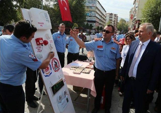 Denizli İtfaiyesi Bir Yılda 6 Bin 825 Olaya Müdahale Etti