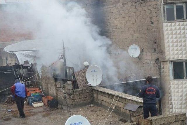 Kahramanmaraş’ta Yangın