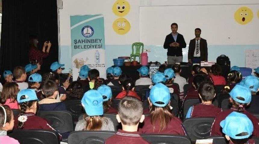 Şahinbey Belediyesinden Okullarda Geri D&ouml;n&uuml;ş&uuml;m Eğitimi