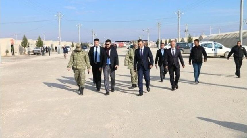 Kaymakam Yosunkaya &Ccedil;adır Kentte İncelemede Bulundu