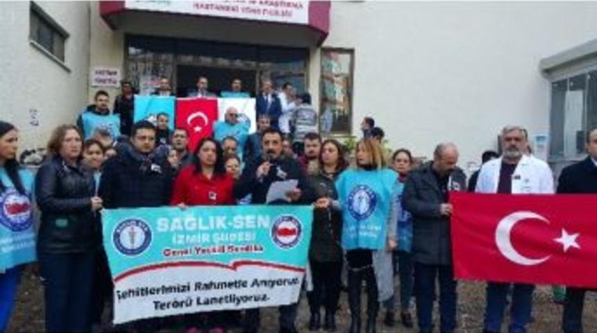 Sağlık-sen&rsquo;den Ter&ouml;re Karşı A&ccedil;ıklama
