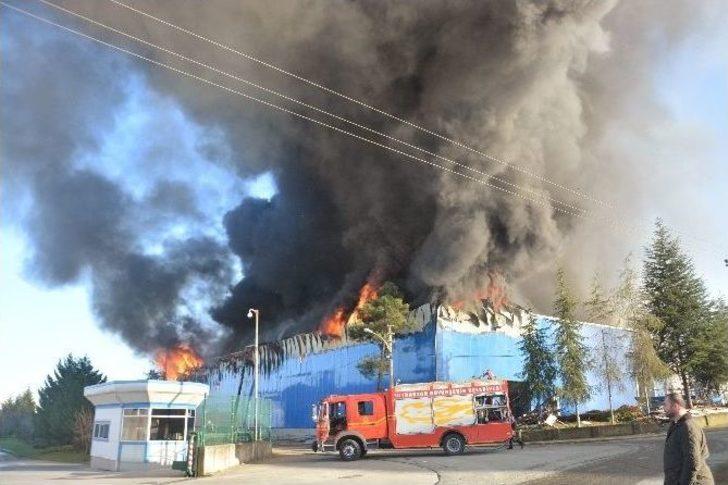Arsin Organize Sanayi Sitesi’nde Yangın...(2) G2