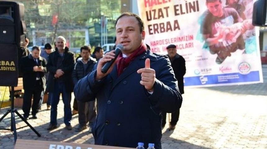 Erbaa&rsquo;dan Suriye&rsquo;ye Yardım