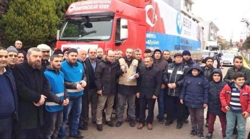 Altınova&rsquo;dan Halep&rsquo;e Yardım Eli