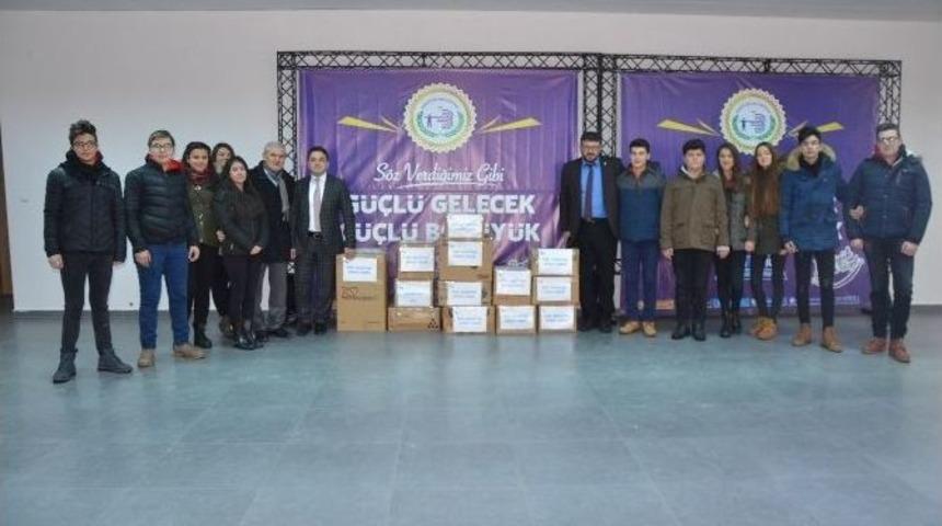 &Ouml;ğrencilerden Halep&rsquo;e Yardım Eli