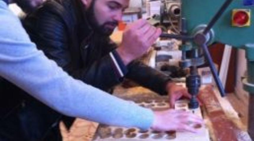 &Ccedil;aycuma Myo Ahşap Oyuncak At&ouml;lyesi Sosyal Sorumluluk Projesine İmza Attı