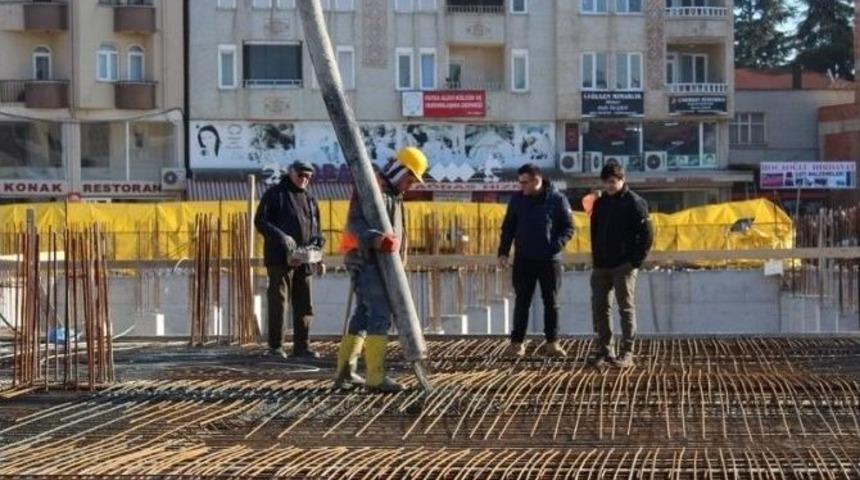 Fatsa Belediye Binası İnşaatı Devam Ediyor