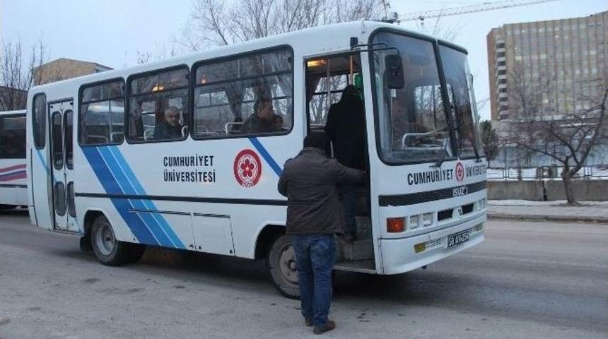 Cumhuriyet &Uuml;niversitesi&rsquo;nde Engellilere &Ouml;zel Servis Aracı