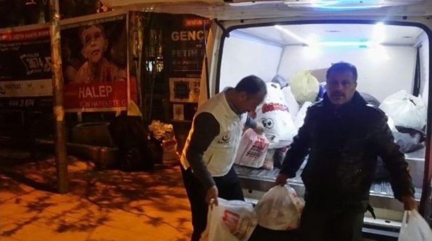 Ke&ccedil;ili K&ouml;y&uuml;nden Halep&rsquo;e Destek