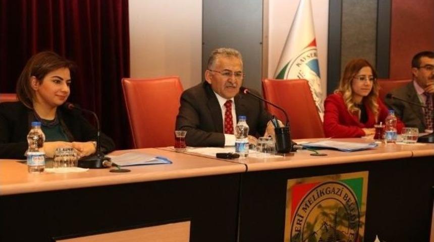 Melikgazi Belediyesi Yılın İlk Meclis Toplantısını Yaptı