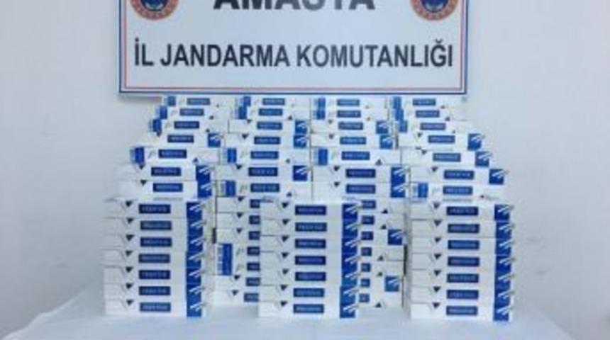 Yolcu Otob&uuml;s&uuml;nde 2 Bin 970 Paket Ka&ccedil;ak Sigara Ele Ge&ccedil;irildi