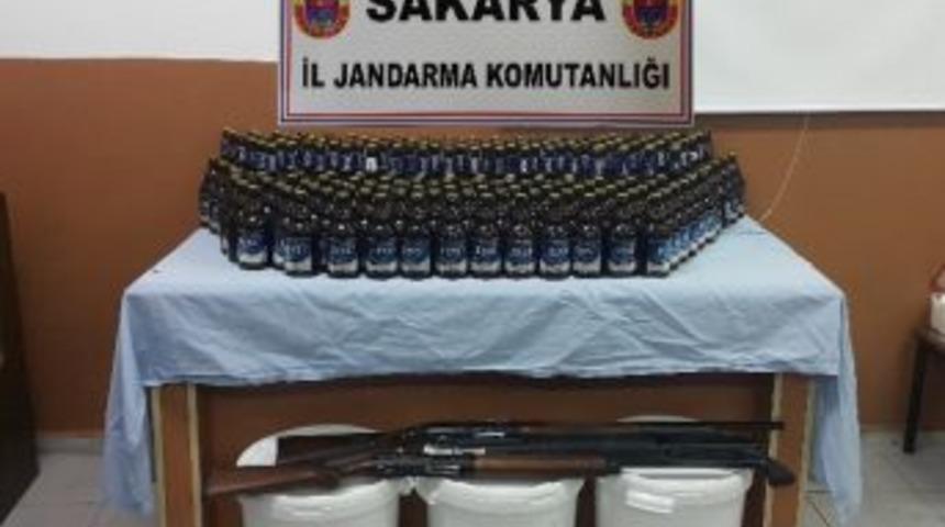 Sakarya&rsquo;da 187 Adet Ka&ccedil;ak İ&ccedil;ki Ele Ge&ccedil;irildi