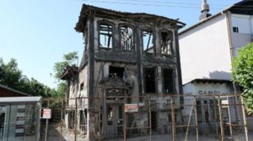 Alicanlar Konağı Restorasyon &Ccedil;alışmaları Başlatıldı