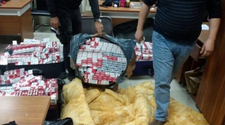 Trabzon’da Uyuşturucu Ve Sigara Operasyonu