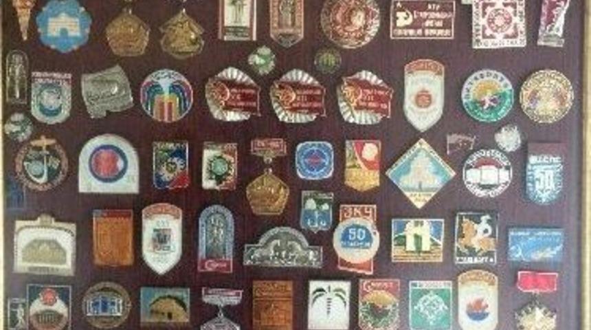 Sscb&rsquo;nin 70 Yıllık Madalya Ve Rozetleri Ordu&rsquo;da