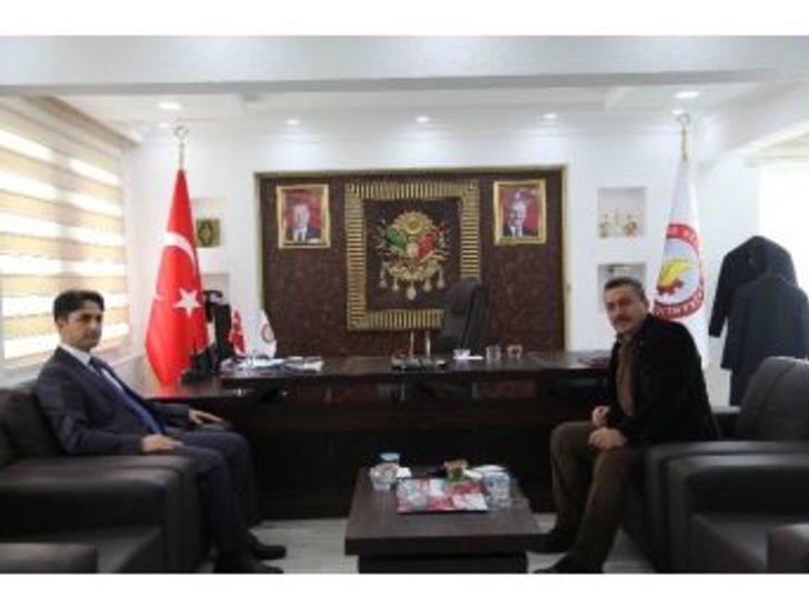 Kaymakam Erdoğan’dan Başkan Tutal’a İade-i Ziyaret