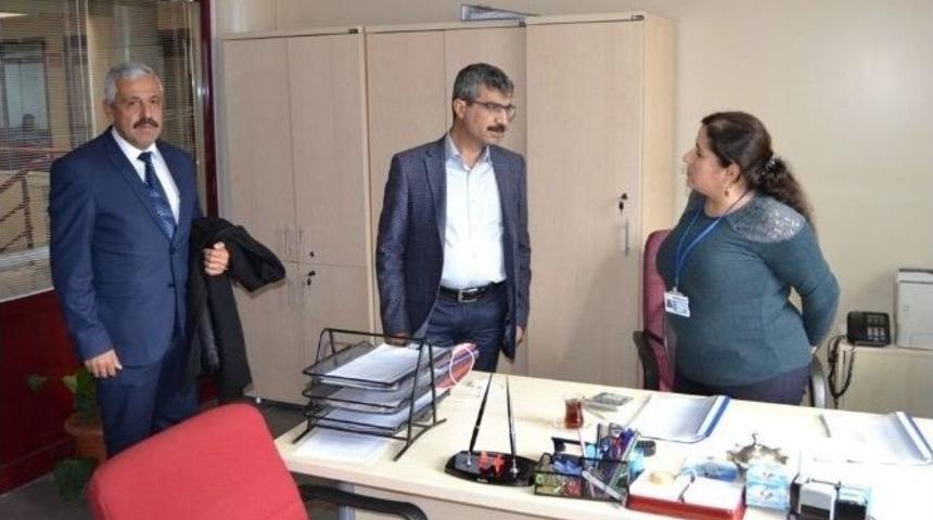 Sgk Başkanı Bağlı Kilis İl M&uuml;d&uuml;rl&uuml;ğ&uuml;n&uuml; Ziyaret Etti