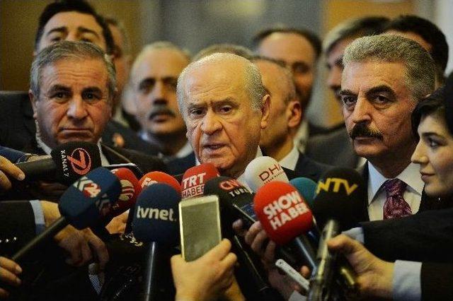 Mhp Genel Başkanı Bah&ccedil;eli&rsquo;den Anayasa Değişikliği A&ccedil;ıklaması 1