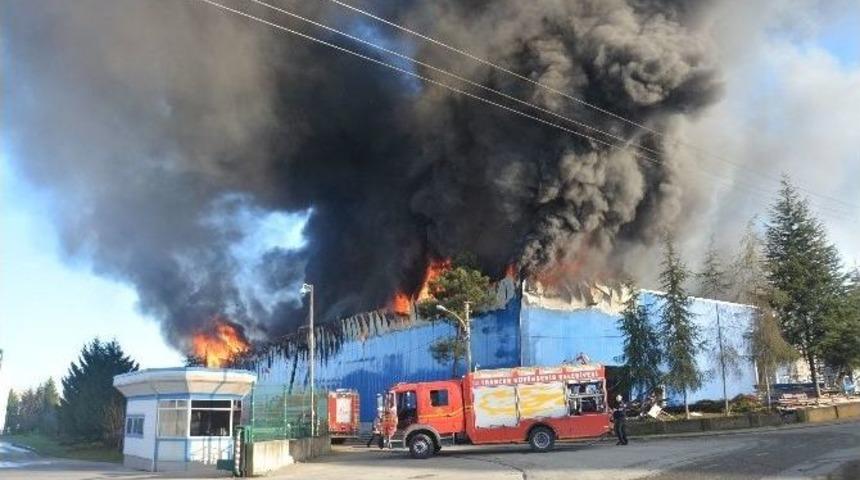 Arsin Organize Sanayi B&ouml;lgesi&rsquo;nin &rsquo;itfaiye&rsquo; Ger&ccedil;eği