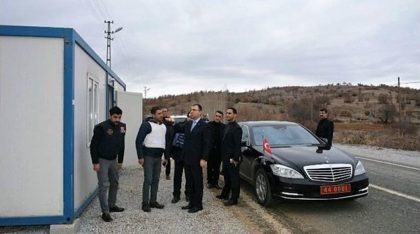 Vali Toprak P&uuml;t&uuml;rge&rsquo;de İncelemelerde Bulundu