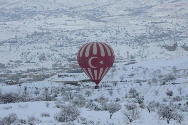 Kapadokya'da Kış Güzelliği