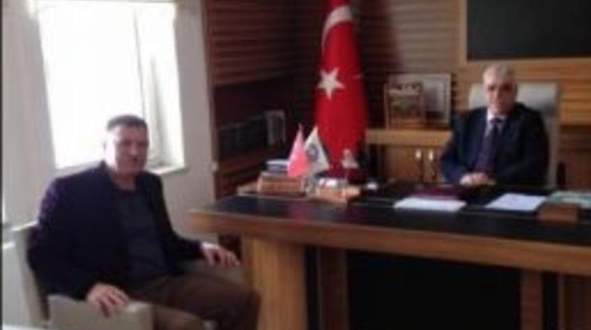 Başkan Duymuş&rsquo;tan İl M&uuml;ft&uuml;s&uuml; Akkuş&rsquo;a Ziyaret