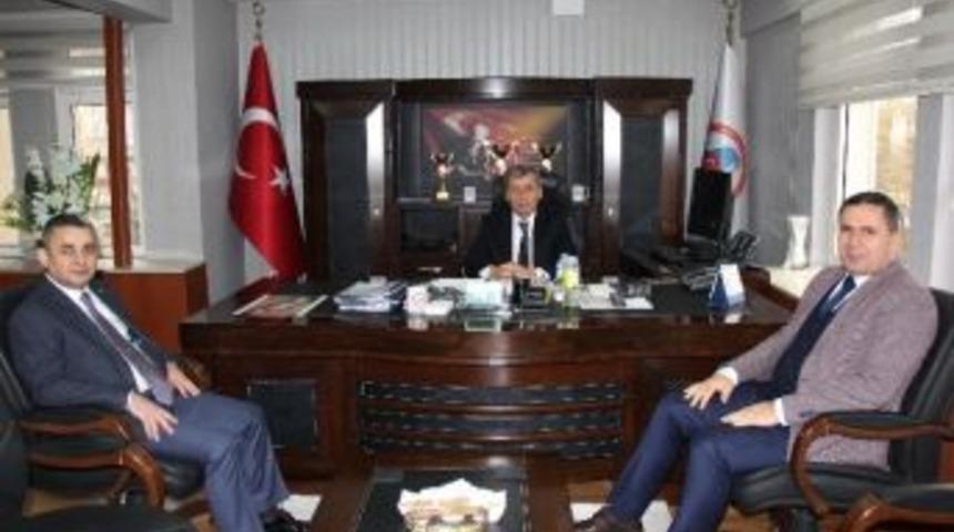 Gtb&rsquo;den, G&uuml;mr&uuml;k Ve Ticaret B&ouml;lge M&uuml;d&uuml;r&uuml; Şaşmaz&rsquo;a Ziyaret