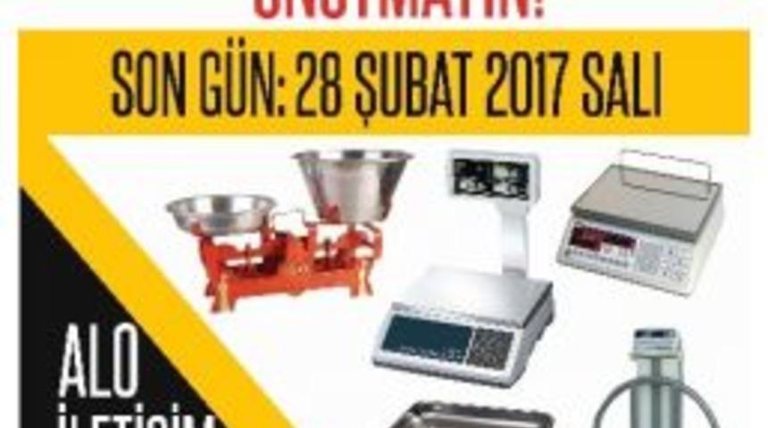 Melikgazi Belediyesi&rsquo;nden &Ouml;l&ccedil;&uuml; Ve Tartı Aletleri Hatırlatması