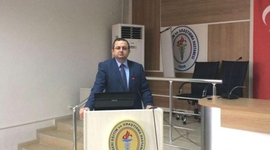 Kayseri Tabip Odası Eğitim Seminerleri S&uuml;r&uuml;yor