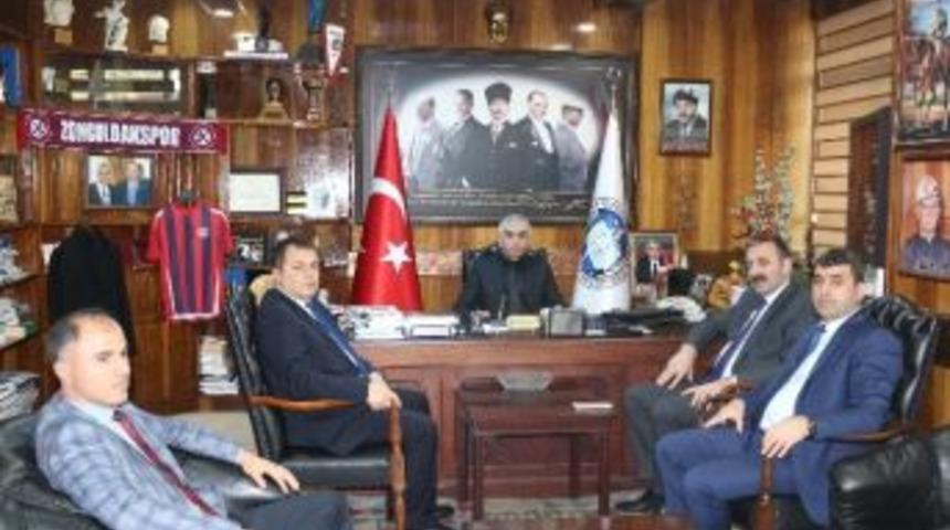 Emniyet M&uuml;d&uuml;r&uuml; Turanlı&rsquo;dan Gmis&rsquo;e Başsağlığı Ziyareti