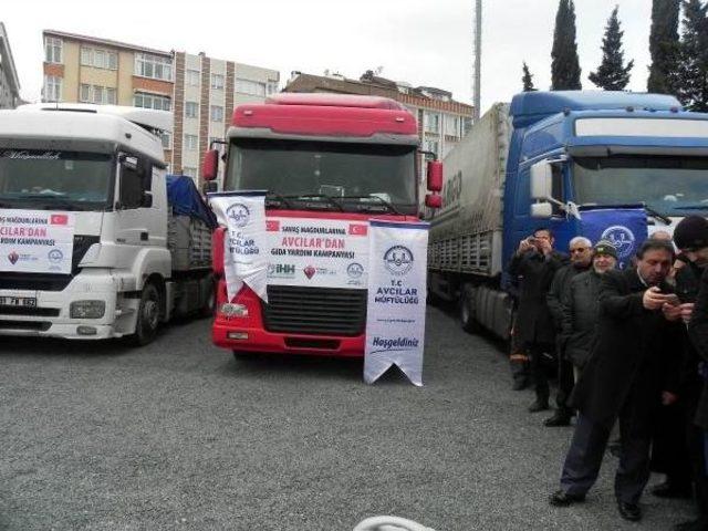 Avcılar dan Halep e Yardım Eli 3