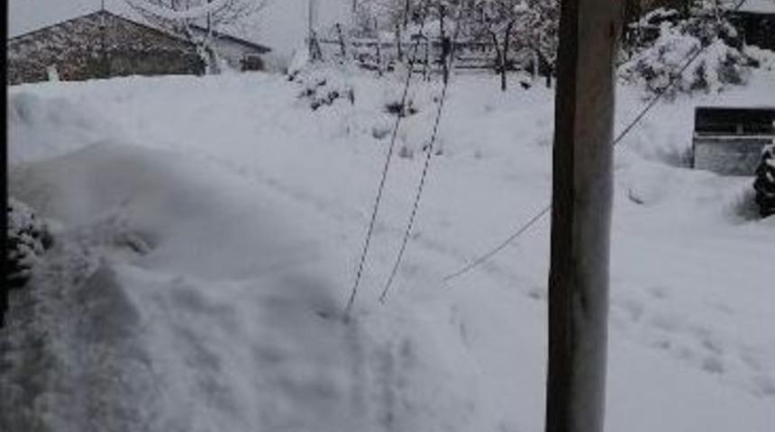 Tarsus&rsquo;ta Kar K&ouml;ylerde Hayatı Fel&ccedil; Etti