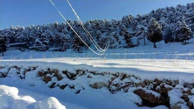 Tarsus’ta Kar Köylerde Hayatı Felç Etti