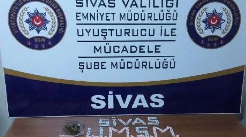 Sivas'ta Uyuşturucudan 3 Tutuklama