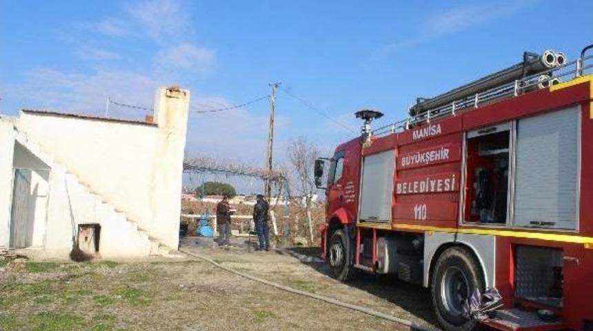 Bağ Evinde &Ccedil;ıkan Yangında &Ouml;ld&uuml;