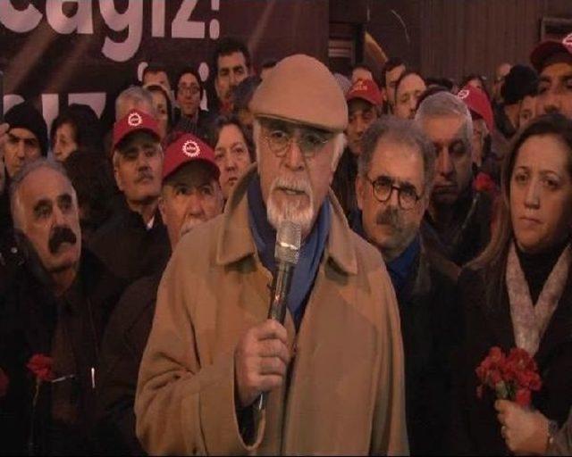 Sendika Ve Meslek Örgütlerinden Ortaköy'de Terör Protestosu