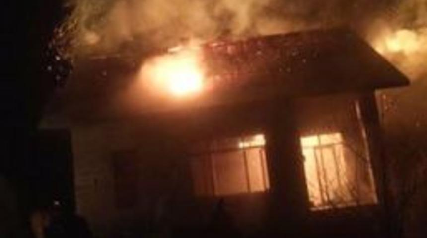 Belediye Başkanının Evinde Korkutan Yangın