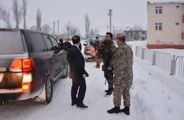 Kaymakam’dan El Bab’da Yaralanan Askerlere Ziyaret