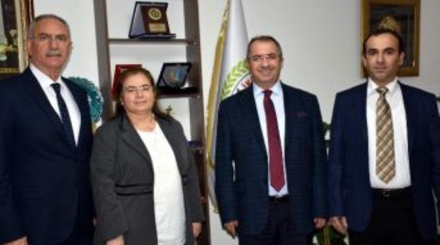 Ad&uuml;&rsquo;den Başkan Kale&rsquo;ye Ziyaret