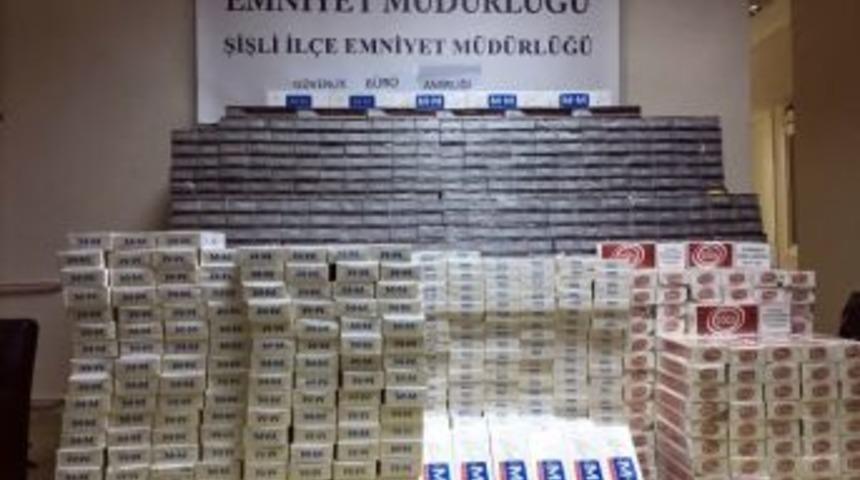 (özel Haber) Okmeydanı’nda Kaçak Sigara Operasyonu