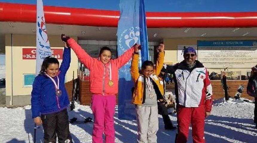 Kayseri Kayak Il Birinciliği Yarışları Sona Erdi
