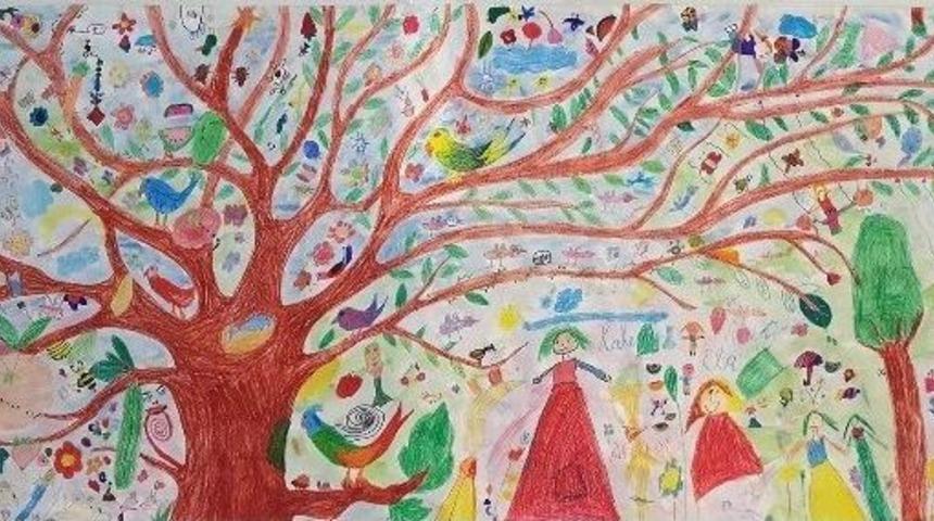 Onkoloji Hastası &Ccedil;ocukların &rsquo;renkli &Ouml;yk&uuml;leri&rsquo; Sergiye Yansıdı