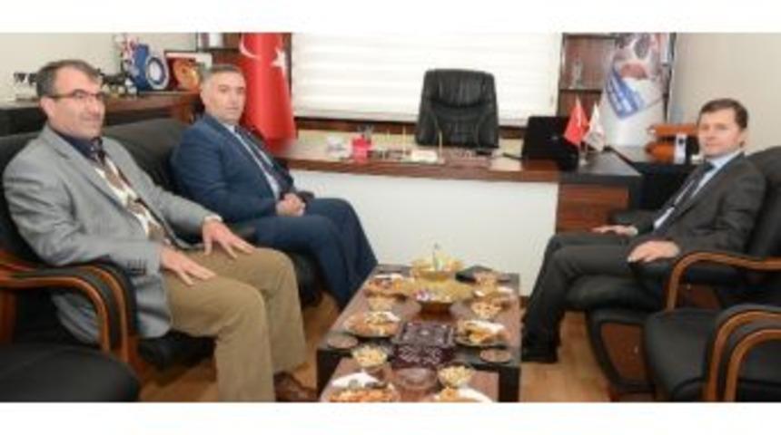 Emniyet M&uuml;d&uuml;r&uuml; H&uuml;ner&rsquo;den Başkan Kayan&rsquo;a Ziyaret