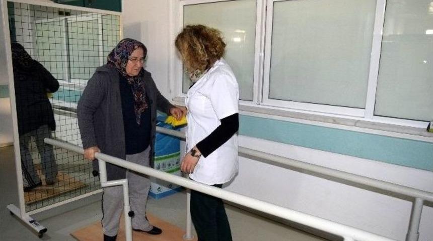 Manavgat Devlet Hastanesi G&uuml;nde 120 Hastaya Fizik Tedavi Hizmeti Veriyor