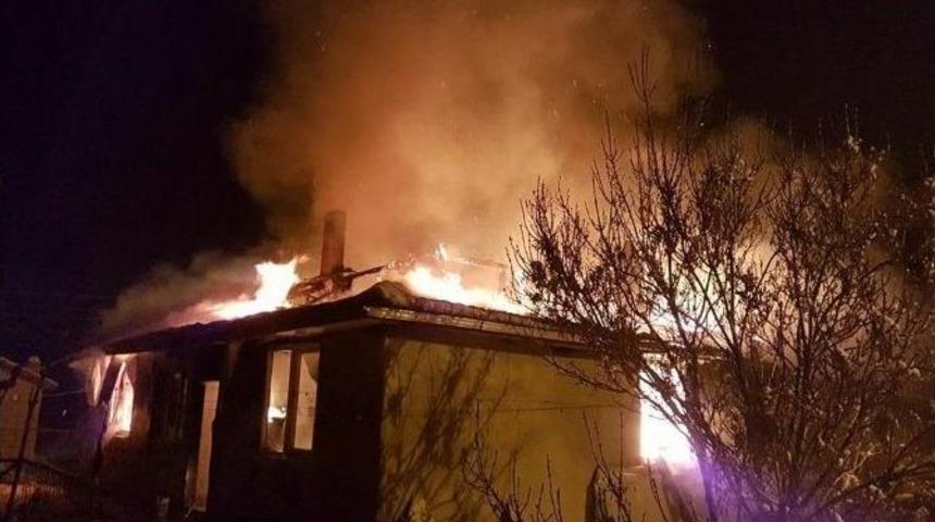 Sandıklı&rsquo;da Yangın