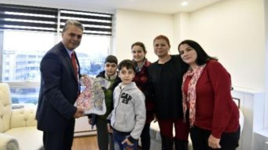 Başkan Uysal&rsquo;a Trafik Parkı Teşekk&uuml;r&uuml;