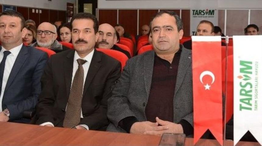 Aksaray&rsquo;da &Ccedil;ift&ccedil;ilere Sigorta Eğitimi