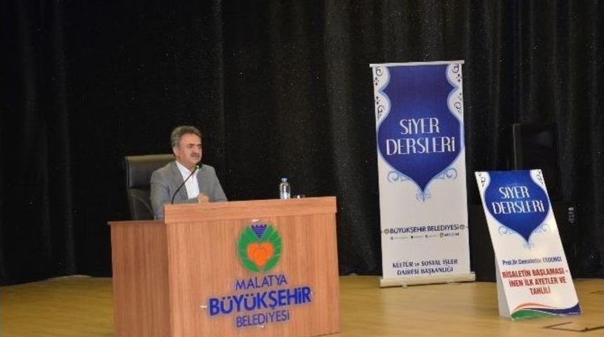 Siyer Derslerinde &lsquo;risaletin Başlaması&rsquo; Anlatıldı