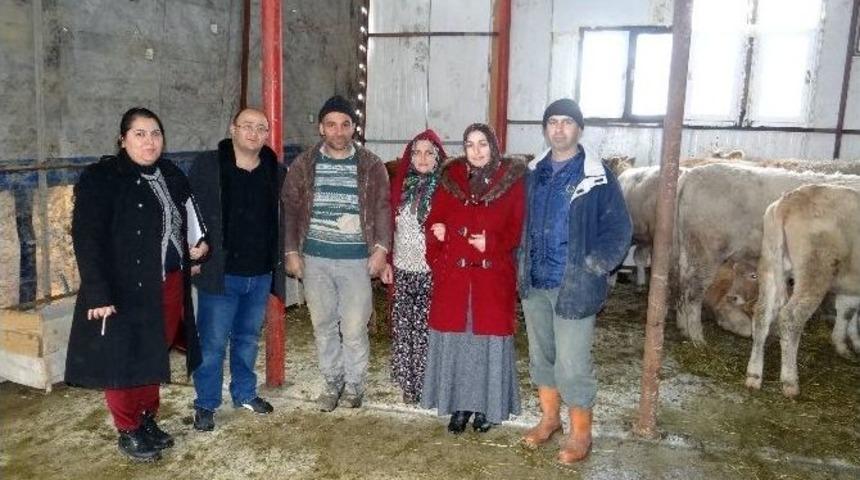 Gen&ccedil; &Ccedil;ift&ccedil;iler Hayvanlarına Kavuştu